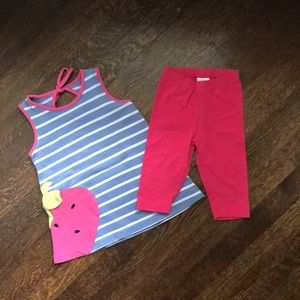 Florence Eiseman play dress w/ matching Capri leggings
